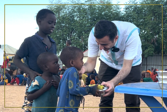 Afrika'da Yemek İkramımız